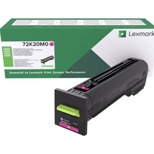 Toner LEXMARK CS820 CX820 CX825 CX860 magenta 8.000p. Retornable