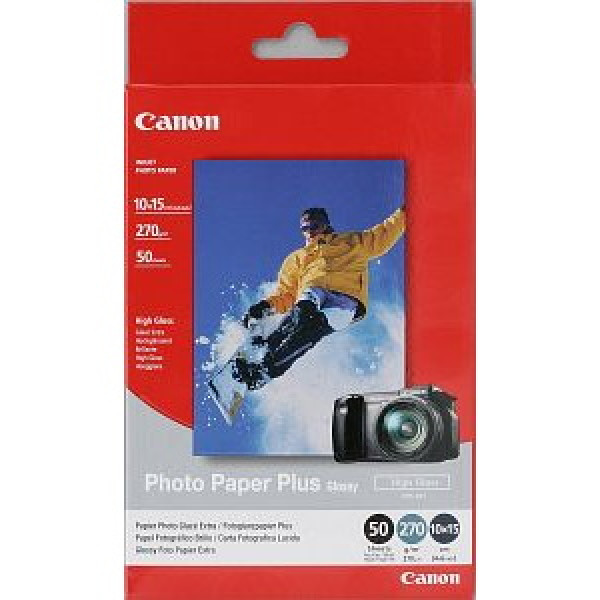 Papel CANON PP-101 50h.10x15cm Photo Paper Plus 270g.