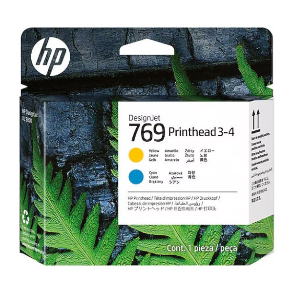 Cabezal HP #769 amarillo-cyan Desingjet XL3800 Printhead 3-4 Cabezal HP #769 amarillo-cyan Desingjet XL3800 Printhead 3-4