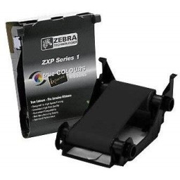 Ribbon ZEBRA ZXP1 Series 1 monocromo negro 1000 impr. (para tarjetas PVC blancas)