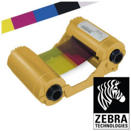 Ribbon ZEBRA ZXP3 Series 3 color YMCKO full panel True Colours ix Series 200 impr.