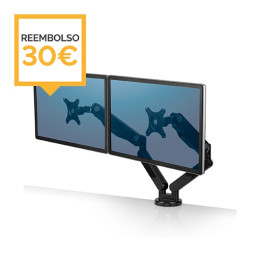 FELLOWES soporte para 2 monitores hasta 32