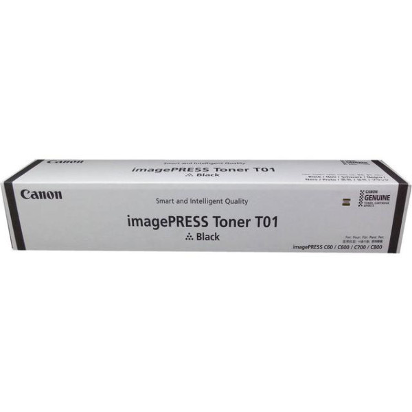 Toner CANON imagePress T01: C60 C65 C600 C650 C750 C800 56.000p. negro