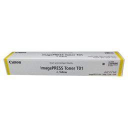 Toner CANON imagePress T01: C60 C65 C600 C650 C750 C800 39.500p. amarillo