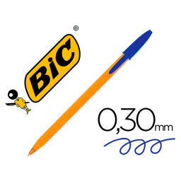 Bolígrafo BIC Naranja azul 