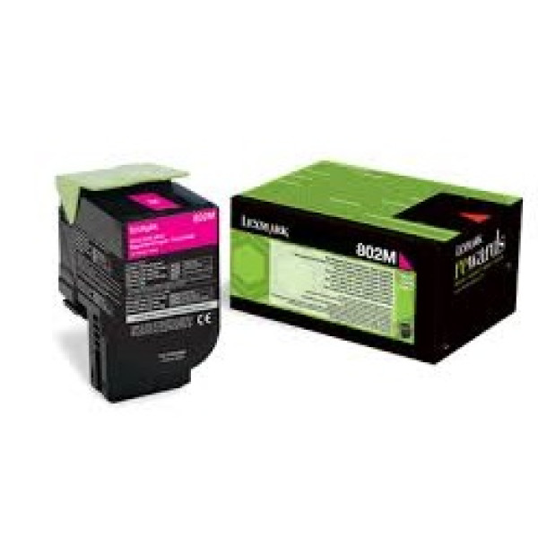 Toner LEXMARK #802M magenta CX310 CX410 CX510 1.000p.