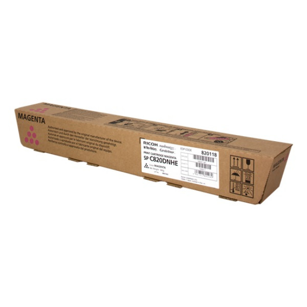 Toner RICOH C820DNHE  SPC820 SPC821 magenta 15.000p.