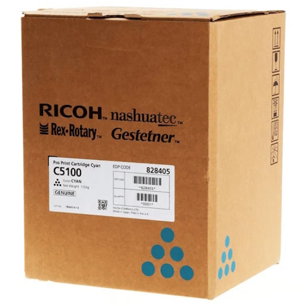 Toner RICOH Pro C5100 C5110 cian 30.000p (828228)