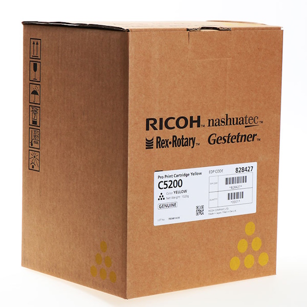 Toner RICOH Pro C5200 C5210 Yellow 24.000p.