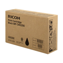 C.t. RICOH MP CW2200 negro Print cartridge Black -Liquid Gel pigment (841639)