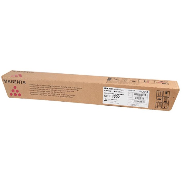 Toner RICOH MPC3002 MPC3502 magenta 18.000p. Toner RICOH MPC3002 MPC3502 magenta 18.000p.