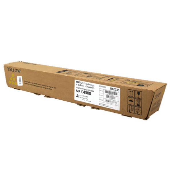 Toner RICOH Aficio MPC3500 MPC4500 amarillo 17.000p. (884931)