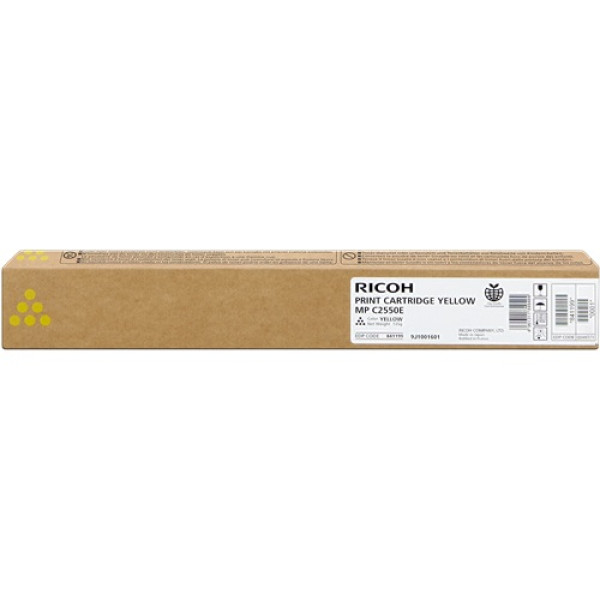 Toner RICOH MP C2550E: MPC2030 MPC2050 MPC2530 MPC2031 MPC2051 MPC2531 amarillo 5.500p. (841199)