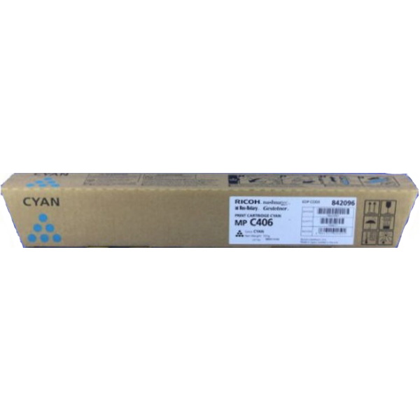 Toner RICOH MPC306 MPC307 MPC406 cian 6.000p.