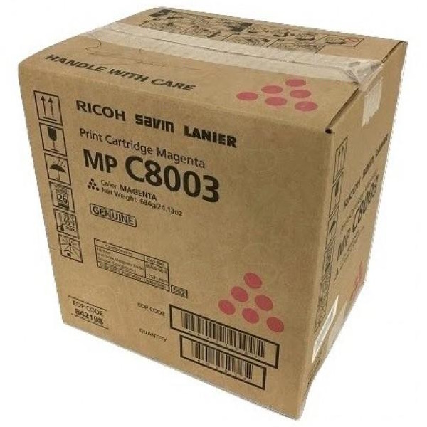 Toner RICOH MPC6503 MPC8003 magenta 26.000p. (842198)