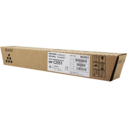 Toner RICOH Aficio MP C2551 negro MPC2051 C2551 10.000p. (842061/841587)