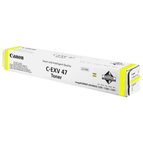 Toner CANON EXV47Y:  IR Advance C250 C350 amarillo 21.000p.