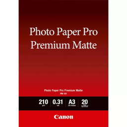 Papel CANON PM-101 20h.A3 PIXMA PRO Photo Paper Pro Premium Matte 210g.