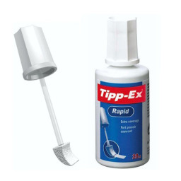 Corrector TIPP-EX Rapid aplicador de espuma frasco 20ml