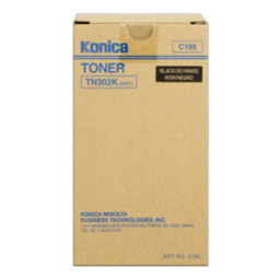 Toner KONICA-MINOLTA TN302K:  8020 8031 negro 11.500p.