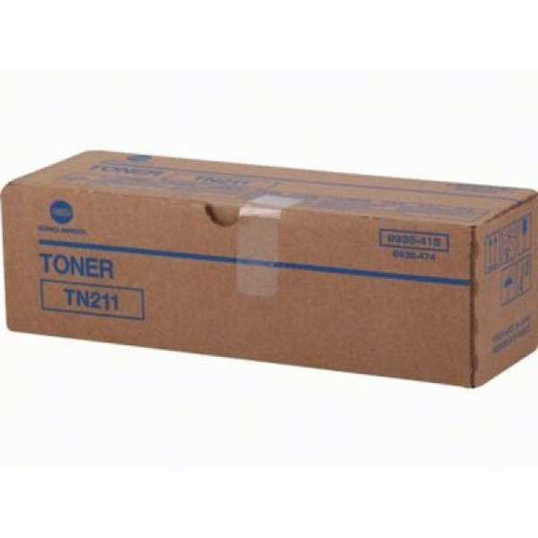 Toner KONICA-MINOLTA TN211:  Bizhub 200 222 250 282 25, 17.500p.