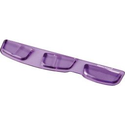 FELLOWES Reposamuñecas teclado de gel violeta Canal Health-V + Proteccion Microban, 464x86x16mm