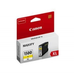 C.t. CANON PGI-1500XL Y Maxify MB2050 MB2350 amar Alta capacidad  900p.
