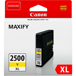 C.t. CANON PGI-2500XL Y Maxify iB4050 MB5050 amar MB5350  Alta capacidad  1.755p.