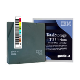 DC IBM Ultrium LTO-4 etiquetado 800GB/1,6TB  (95P4436ET) secuencia a medida