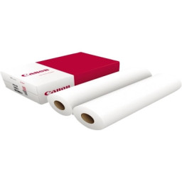 (2) Paper rolls CANON LFM054 Red Label  75gr  3