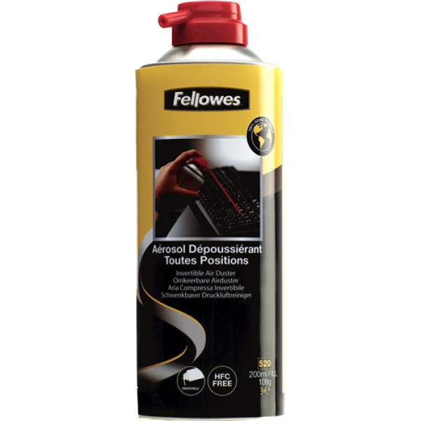 FELLOWES Spray aire sin HFC 200ml invertible (teclados, interior equipos)