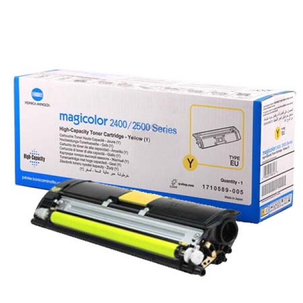 Toner KONICA-MINOLTA MC2400 MC2430 amarillo MC2550 MC2480 MC2490 MC2530  4.500p. (1710589-005)