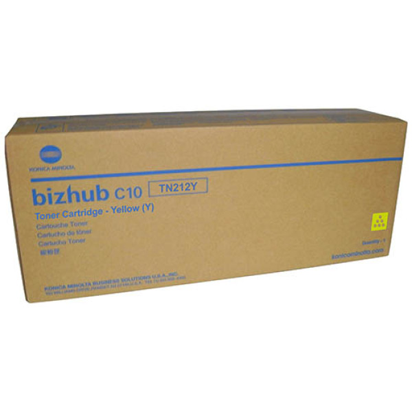 Toner KONICA-MINOLTA TN212Y:  Bizhub C10P amarillo 4.500p.