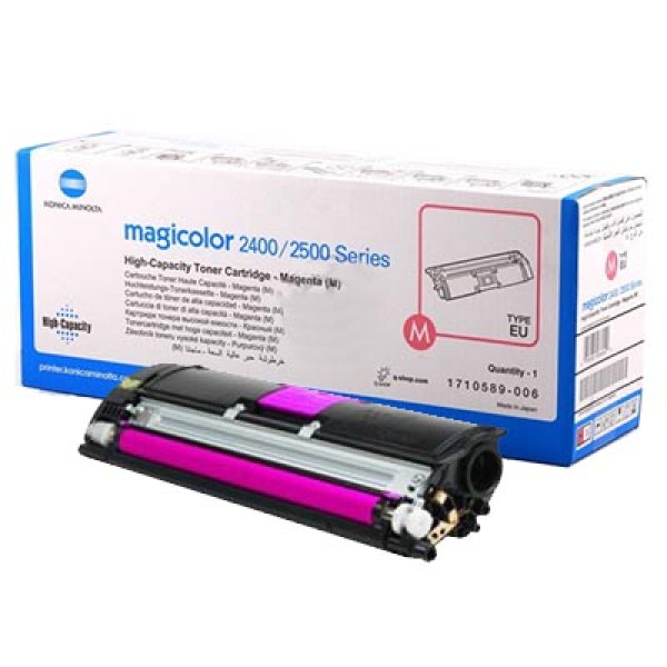 Toner KONICA-MINOLTA MC2400 MC2430 magenta MC2550 MC2480 MC2490 MC2530  4.500p. (1710589-006)