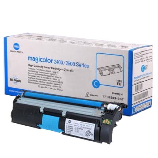 Toner KONICA-MINOLTA MC2400 MC2430 cian MC2550 MC2480 MC2490 MC2530  4.500p. (1710589-007)