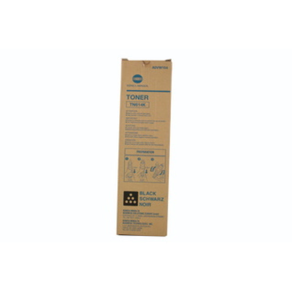 Toner KONICA-MINOLTA TN614K:  Bizhub Pro C65 Black 38.500p.