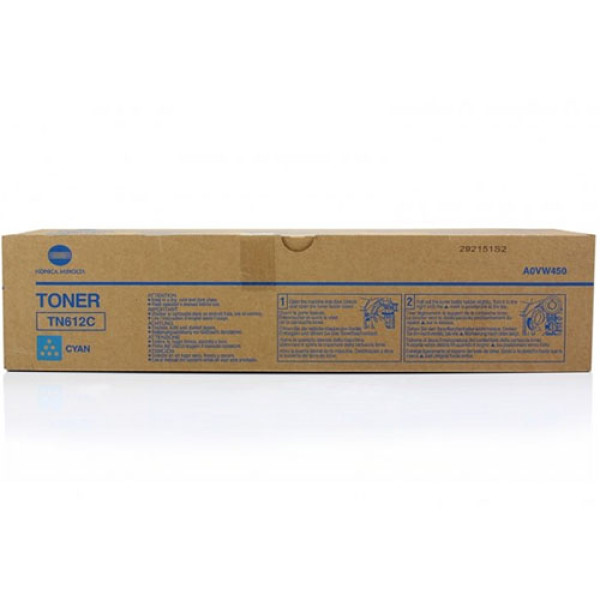 Toner KONICA-MINOLTA TN612C:  Bizhub C5501 cian Bizhub C6501   25.000p.