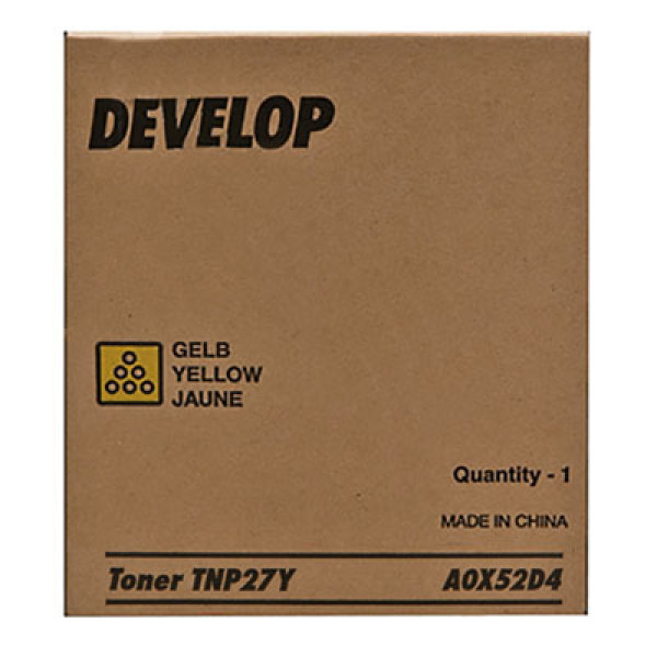 Toner DEVELOP TNP27Y: Ineo +25 amarillo 6.000p.