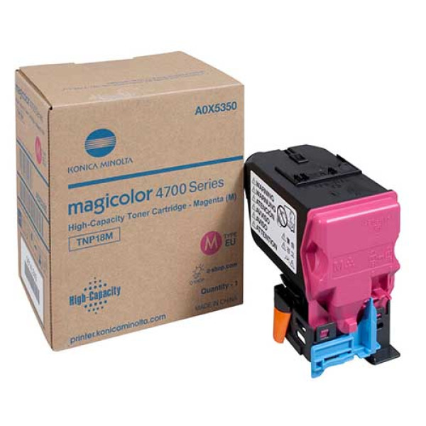 Toner KONICA-MINOLTA TNP18M: MC4750 MC4700 magenta 4.500p.