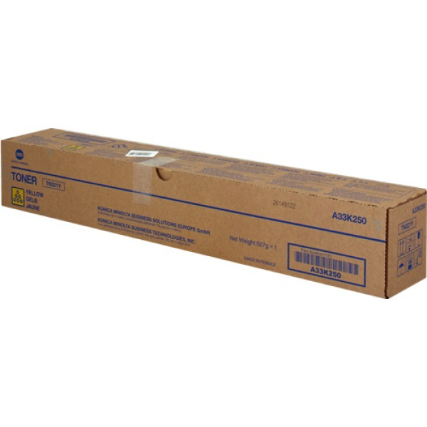 Toner KONICA-MINOLTA TN321Y:  Bizhub C224 amarillo Bizhub C284 C364  25.000p.