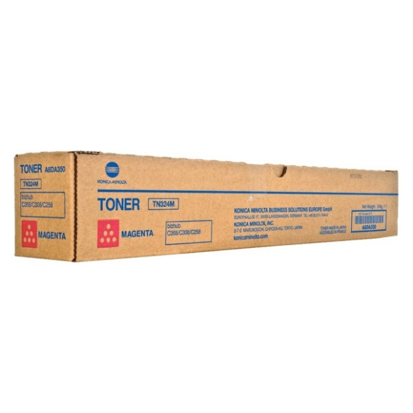 Toner KONICA-MINOLTA TN324M: ineo +258 +308 +368 BizHub C258 C308 C368 magenta