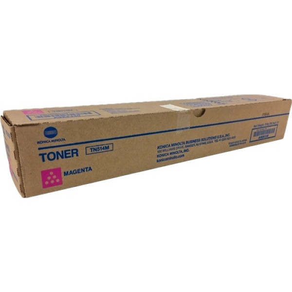 Toner KONICA-MINOLTA TN514M:  Bizhub C558 Magenta 26.000p. 