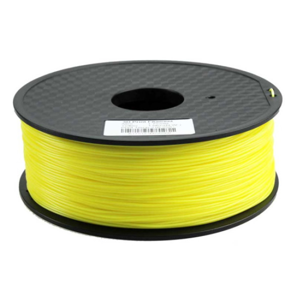 Filamento 3D ABS 1,75mm amarillo 1Kg. 