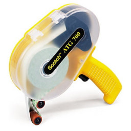 Aplicador de cinta transferidora 924 (con mango) * 55m. Color amarillo. Sin rollo