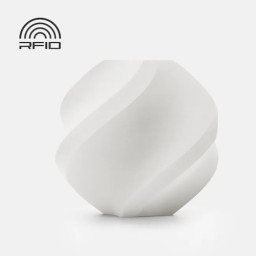 Filamento 3D BAMBU LAB PLA Matte blanco marfil 1,75mm 1Kg. (refill - filamento sin carrete)