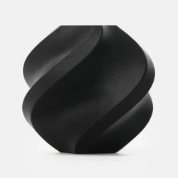 Filamento 3D BAMBU LAB PLA Matte negro 1,75mm 1Kg. (filamento con carrete)