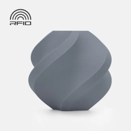 Filamento 3D BAMBU LAB PLA Matte gris ceniza 1,75mm 1Kg. (refill - filamento sin carrete)