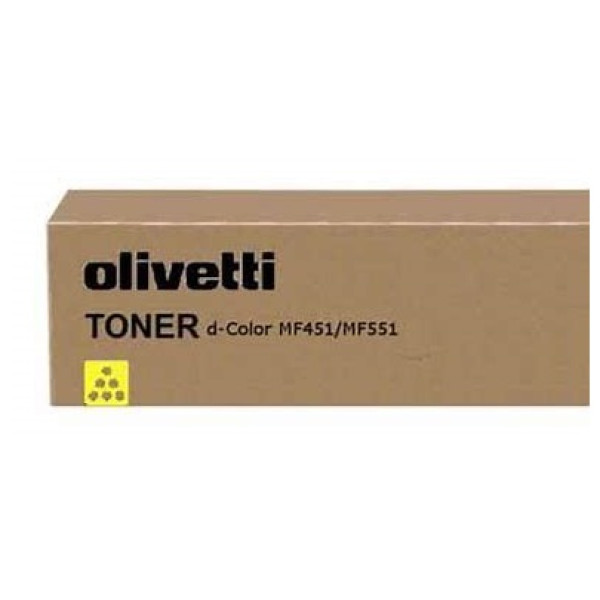 Toner OLIVETTI d-Color MF451 MF551 MF651 amarillo 30.000p.