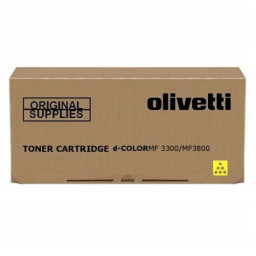 Toner OLIVETTI d-Color MF3300 3800 amarillo 10.000p.