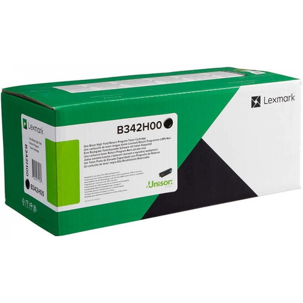 Toner LEXMARK B3340 B3442 MB3442 3.000p. Return